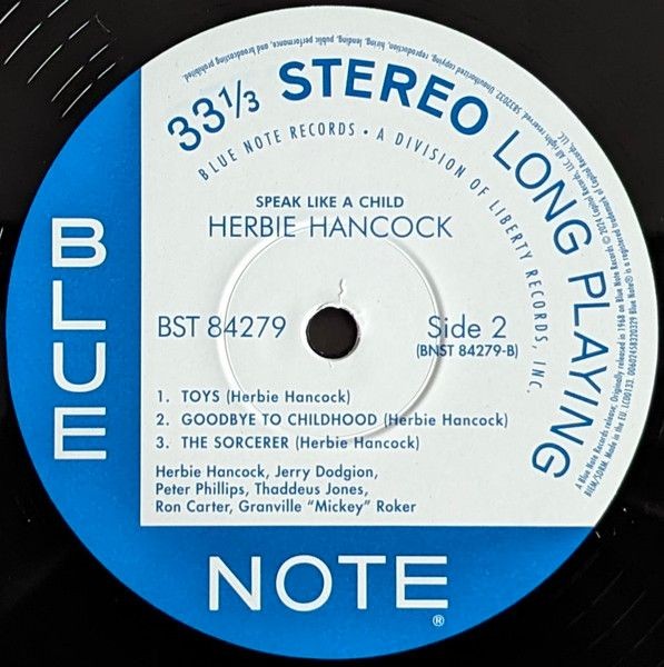 Herbie Hancock / Speak Like A Child (LP)