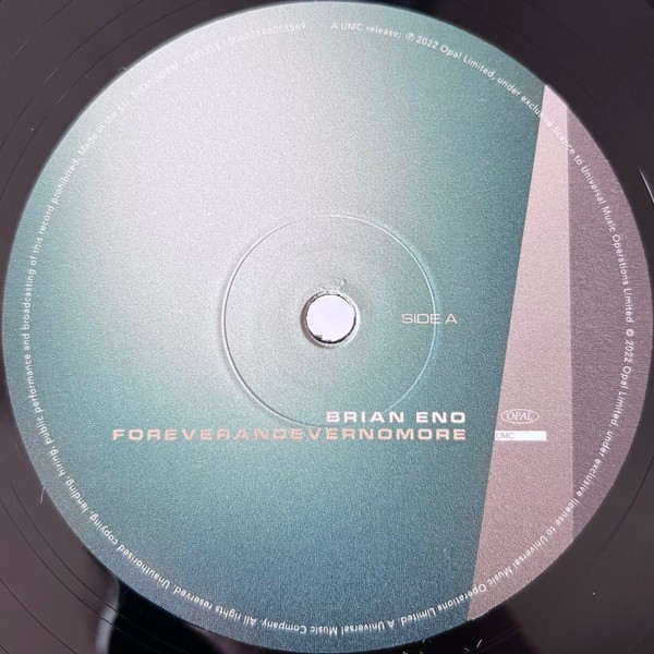 Brian Eno — Foreverandevernomore (LP)