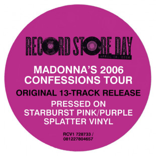 Виниловая пластинка Madonna - The Confessions Tour Live (Starburst Pink/Purple Splatter) (lim edit) (2LP)