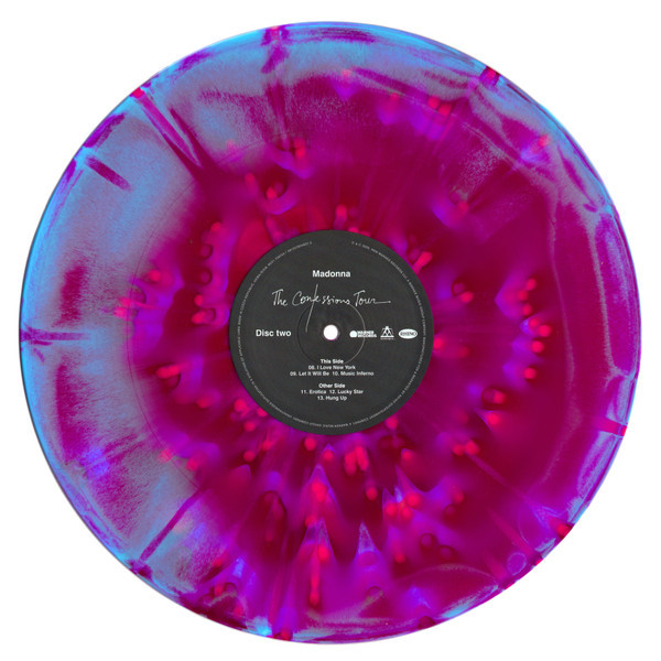 Виниловая пластинка Madonna - The Confessions Tour Live (Starburst Pink/Purple Splatter) (lim edit) (2LP)