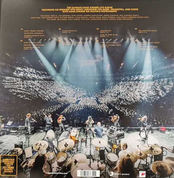 Hans Zimmer - Live (Limited Edit) (Box set) (4LP)