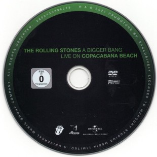 The Rolling Stones - A Bigger Bang. Live On Copacabana Beach (Box set) (DVD + 2CD)
