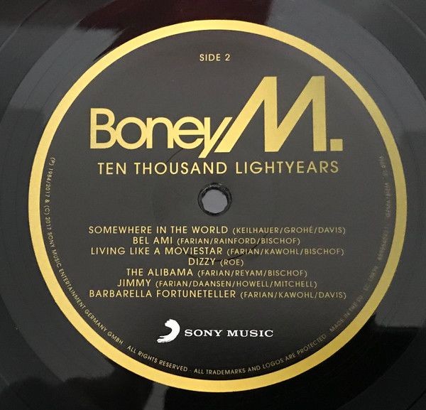 Boney M - 10.000 Lightyears (LP)