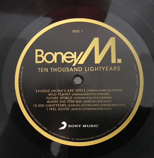 Boney M - 10.000 Lightyears (LP)