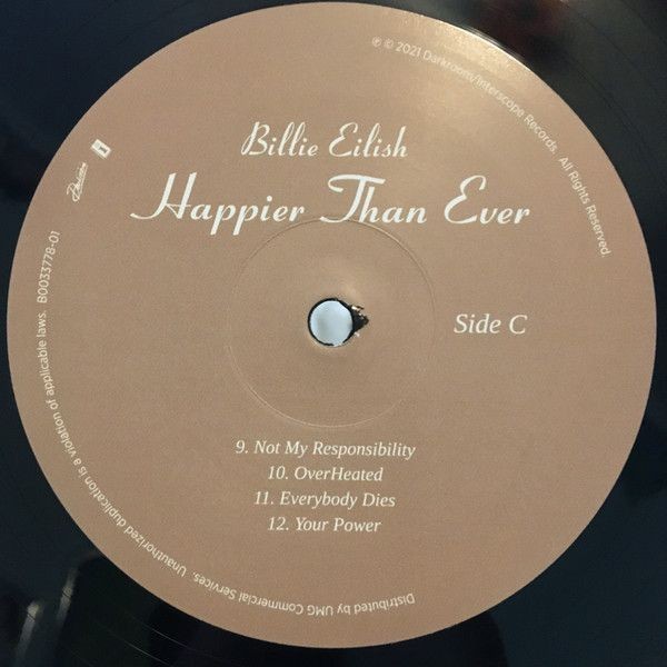 Billie Eilish - Happier Than Ever (2 LP)