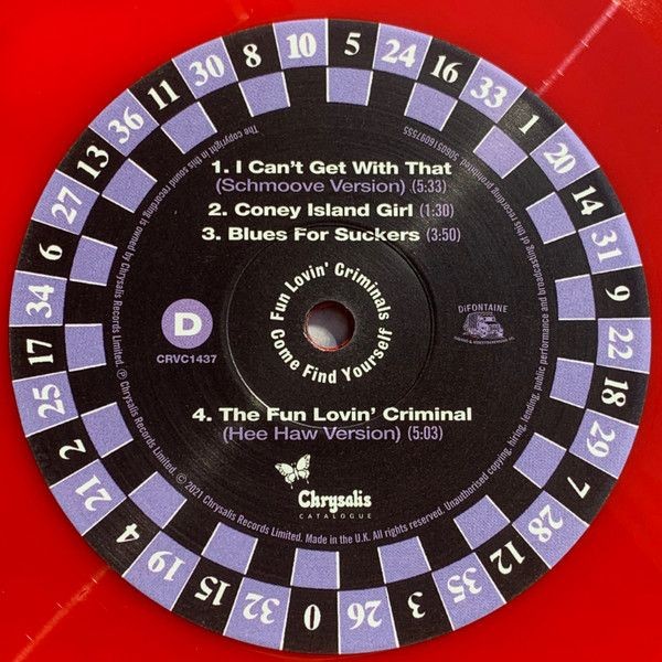 Fun Lovin' Criminals - Come Find Yourself (color) (25th Anniversary Edit) (2LP)