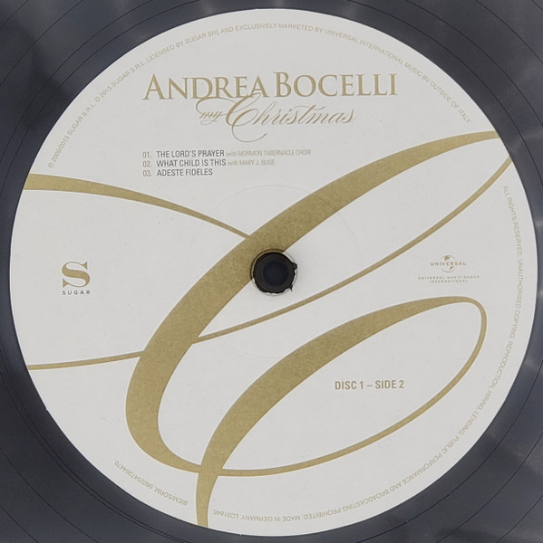 Andrea Bocelli - My Christmas (2LP)