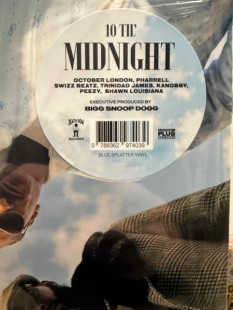 Виниловая пластинка Snoop Dogg - 10 Til' Midnight (Blue Splatter) (LP)