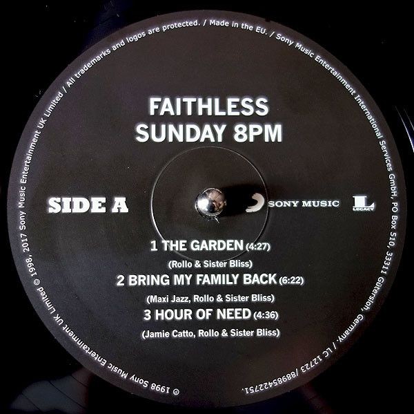 Faithless - Sunday 8PM (2 LP)
