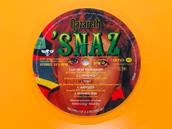 Nazareth - Snaz (color) (2LP)