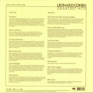 Leonard Cohen - Greatest Hits  (LP)
