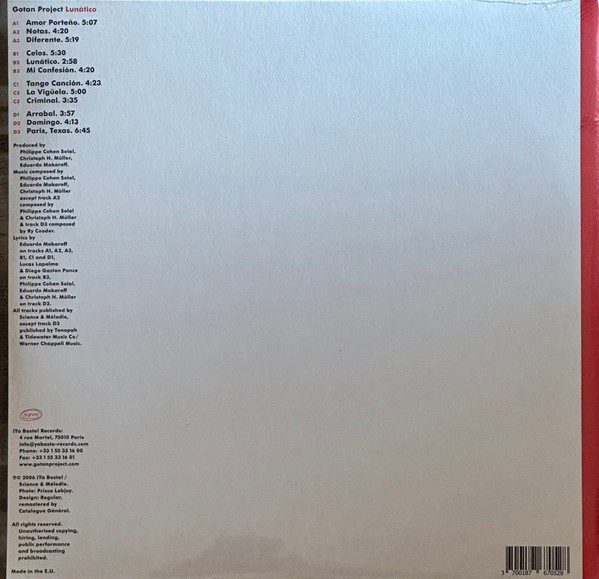 Gotan Project - Lunatico (2LP)