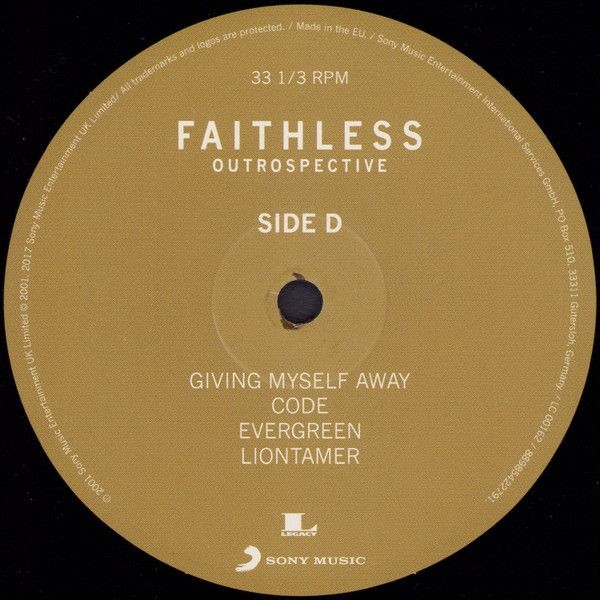 Faithless - Outrospective (2 LP)