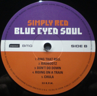 Simply Red - Blue Eyed Soul (LP)