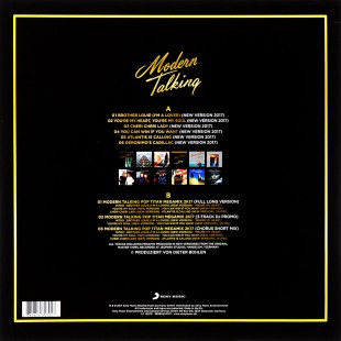 Modern Talking - Back For Gold. The New Versions (color) (LP)