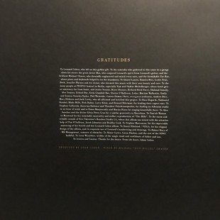 Leonard Cohen - Thanks For The Dance (LP)