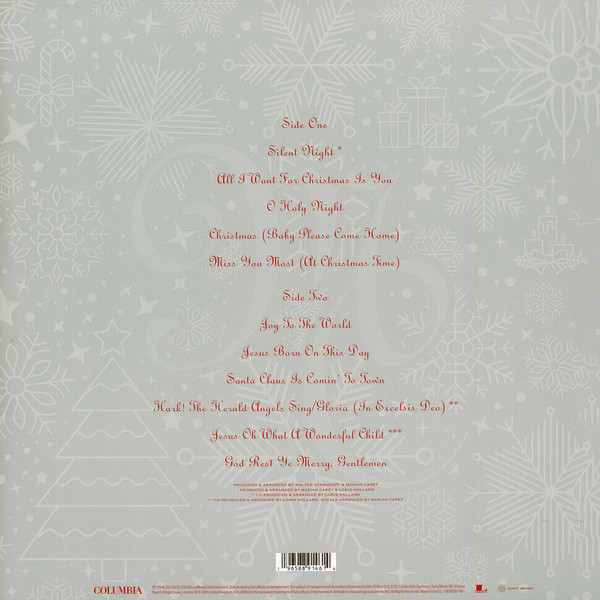 Mariah Carey - Merry Christmas (30th Anniversary) (Zoetrope) (LP)