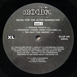 Prodigy - Music For The Jilted Generation (2 LP)