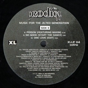 Prodigy - Music For The Jilted Generation (2 LP)