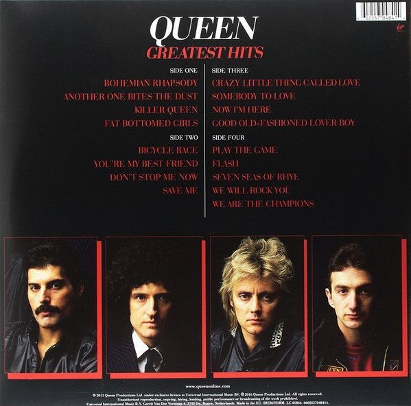 Виниловая пластинка Queen - Greatest Hits (2 LP)