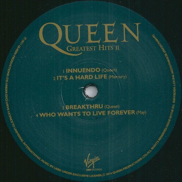 Виниловая пластинка Queen - Greatest Hits II (2 LP)