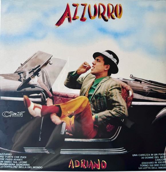 Adriano Celentano - Azzurro/Una Carezza In Un Pugno (LP)
