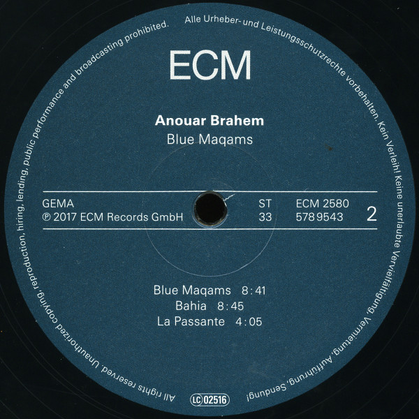 Anouar Brahem / Blue Maqams (2LP)
