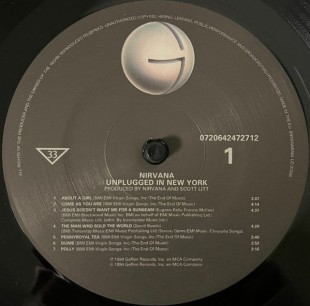 Nirvana – MTV Unplugged In New York (LP)