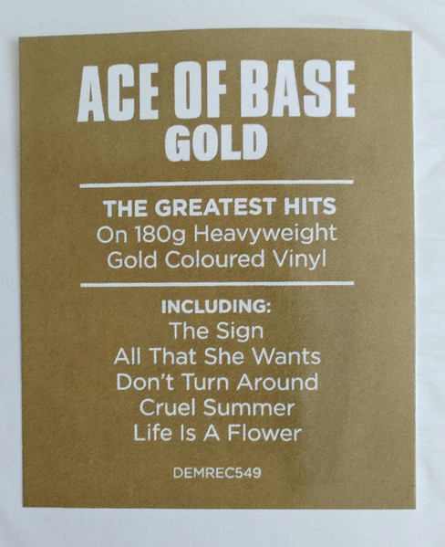 Ace Of Base - Gold (color) (LP)