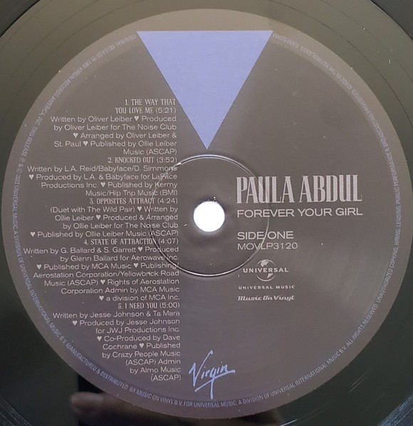 Paula Abdul - Forever Your Girl (LP)