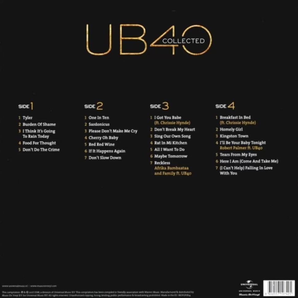 UB40 - Collected (2LP)