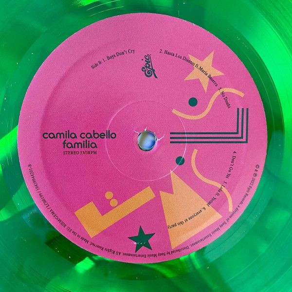 Camila Cabello - Familia (Limited Edit) (Alternative Cover) (color) (LP)
