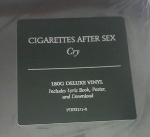 Cigarettes after sex - Cry (Deluxe Edit) (LP)