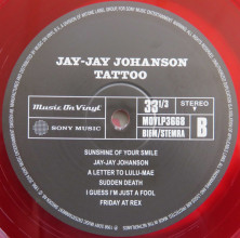 Виниловая пластинка Jay-Jay Johanson - Tattoo (Limited Edit) (Numbered) (Color) (LP)