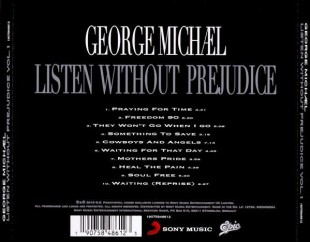 George Michael - Listen Without Prejudice, Vol.1 (CD)