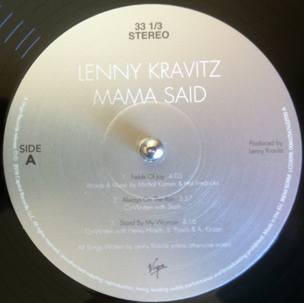 Lenny Kravitz - Mama Said (2LP)