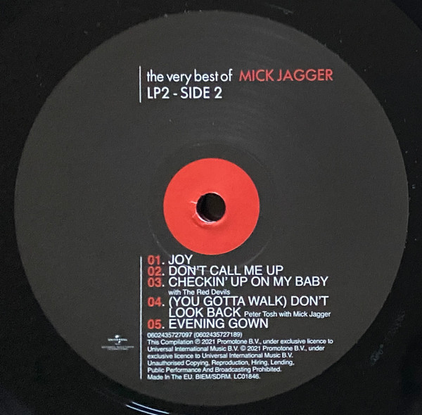 Mick Jagger - The Very Best of Mick Jagger (2LP)
