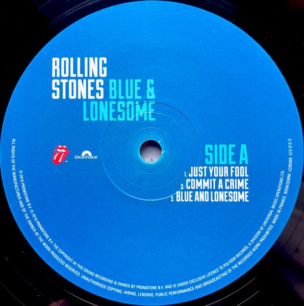 The Rolling Stones - Blue & Lonesome (2LP)