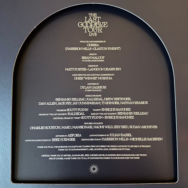 ODESZA - The Last Goodbye Tour Live (color) (3LP)