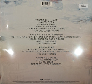 Виниловая пластинка Snow Patrol - Eyes Open (20th Anniversary) (Expanded Edit) (Alternate Artwork) (color) (2LP)