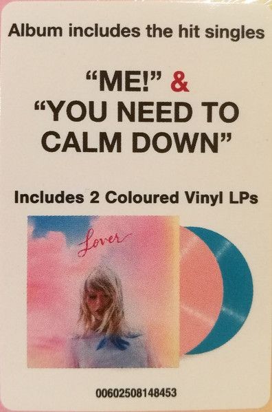 Taylor Swift - Lover (Color - Pink and Blue) (2LP)