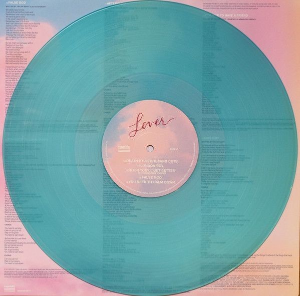 Taylor Swift - Lover (Color - Pink and Blue) (2LP)
