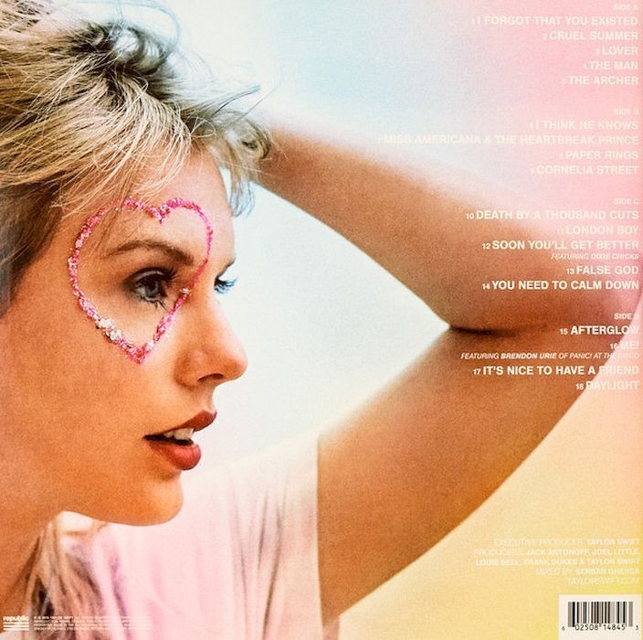 Taylor Swift - Lover (Color - Pink and Blue) (2LP)