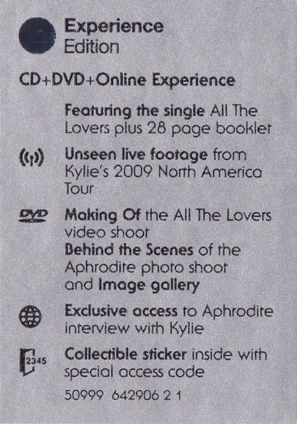 Kylie - Aphrodite (Box set) (CD+DVD)