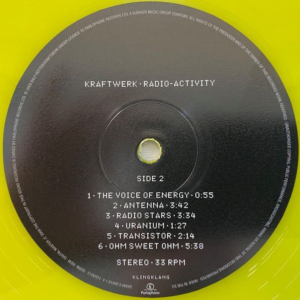 Kraftwerk - Radio-Activit (Limited Edition) (Special Edit) (color) (LP)