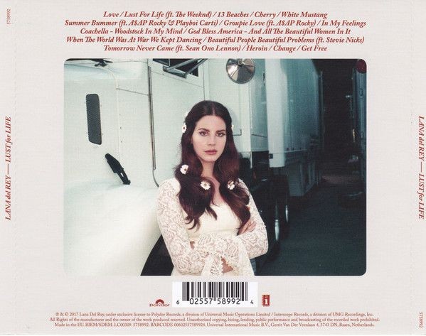 Lana Del Rey - Lust For Life (CD)