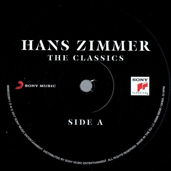 Hans Zimmer - The Classics (2LP)