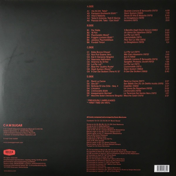 Ennio Morricone – Morricone Segreto (2LP)