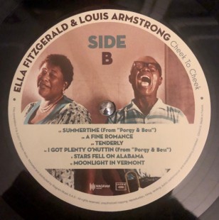 Ella Fitzgerald, Louis Armstrong - Cheek To Cheek (LP)