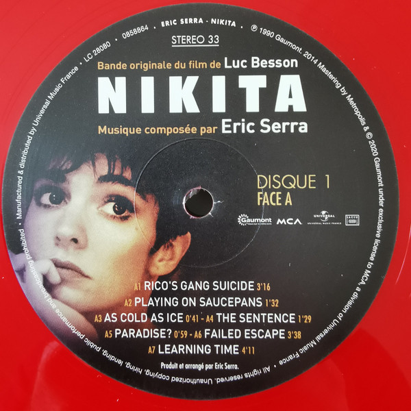 Eric Serra - Nikita (Soundtrack) (Color) (2LP)